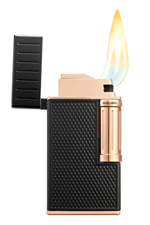 Colibri Julius Siyah-Rose Gold Puro Çakmağı