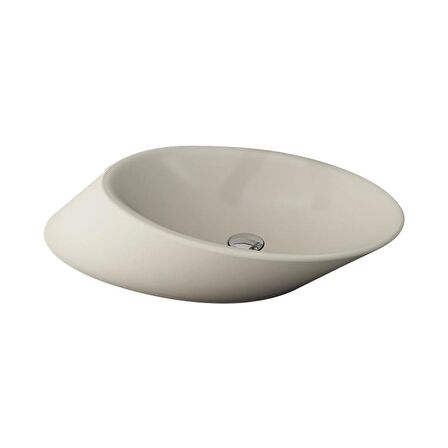 Bocchi Vessel Yatay Çanak Lavabo 72 cm Mat Yasemin 1013-007-0125