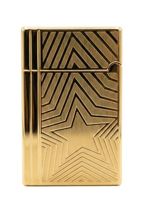 Vindiesel Soft Flame Gold Yıldız Desenli Çakmak