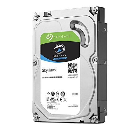 SEAGATE 1TB 3.5" 5900RPM 64MB SATA3 GÜVENLİK DİSKİ SKYHAWK ST1000VX005