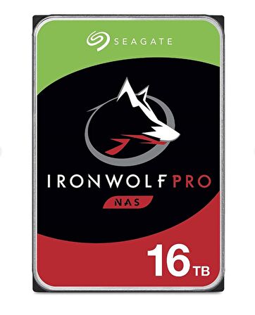 Seagate IronWolf Pro 16TB 3.5" Internal NAS Hard Disk ST16000NE000