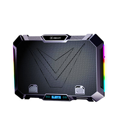 Dexım Dna005 K28 Nb Aks 8 Rgb Fanlı 2Xusb Lcd Ekran Telefon Standlı Notebook Soğutucu Stand