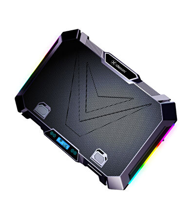 Dexım Dna005 K28 Nb Aks 8 Rgb Fanlı 2Xusb Lcd Ekran Telefon Standlı Notebook Soğutucu Stand