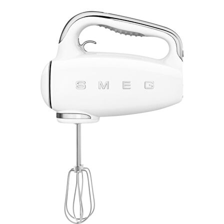 SMEG 50's Style Retro Beyaz El Mikseri HMF01WHEU