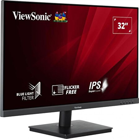 VIEWSONIC 32'' VA3209-2K-MHD QHD 2560 x 1440 4MS 75HZ HDMI DP IPS Monitör