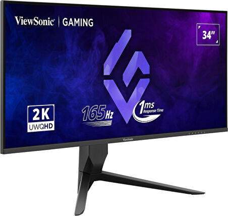 ViewSonic 34” VX3480-2K-PRO 1ms 165hz UWQHD FreeSync Premium Gaming (Oyuncu) Monitör