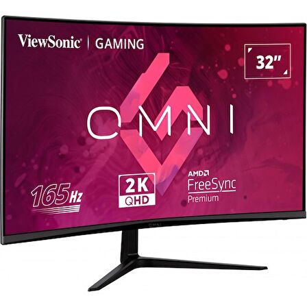 Viewsonic VX3218C-2K 32" 1ms 165Hz (2xhdmı-1xdp) Va Curved Qhd Monitör