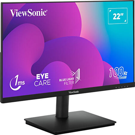 Vıewsonıc 21.5" VA220-H Fullhd 1ms 100HZ HDMI VGA Superclear 3 Kenar Çerçevesiz Monıtor