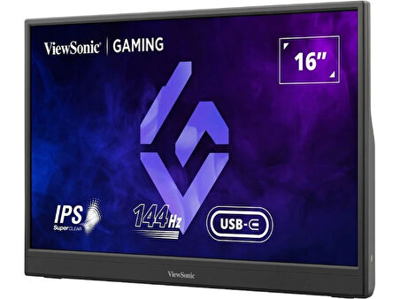 ViewSonic VX1654 16” 144Hz (HDMI+Type C) FreeSync FHD IPS Taşınabilir Gaming Monitör