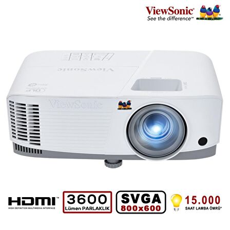 Viewsonic Pa503S 3800 Lümen HD Taşınabilir Projeksiyon Cihazı