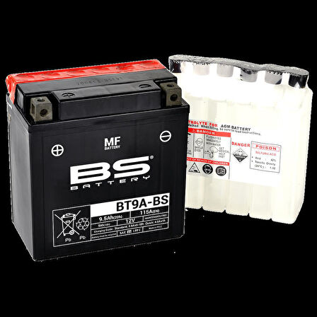 Bs Bt9a-Bs 1992-2012 Aprilia RS 125 Uyumlu Akü