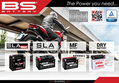 Bs Bt12b-Bs 2014-2020 Ducati Monster 821 Uyumlu Akü Sulu Akü