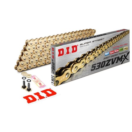 Did 530-108Zvm-x 2010-2017 Ducati Multistrada 1200 Uyumlu Zincir Zvm-x Xring Gold (Sarı) Renk