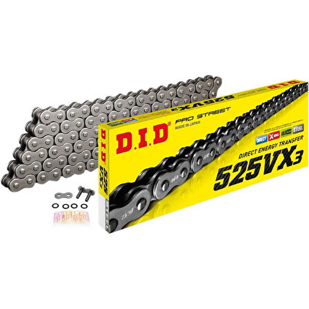 Did 525-102Vx3 2002-2005 Ducati ST 4s Uyumlu Zincir Vx3 Xring Çelik