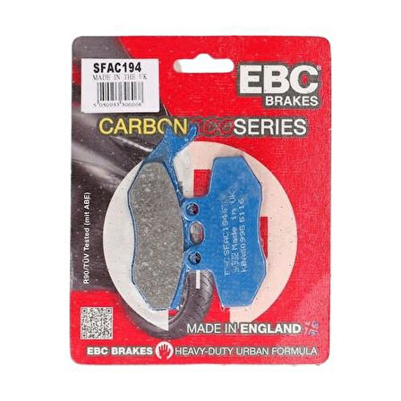 Ebc Sfac194 2003-2015 Gilera Runner 200 ST Uyumlu Ön Fren Balatası (Grimeca Caliper)