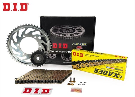 Did-Sunstar 1992-1995 Honda CBR 900 RR Uyumlu Zincir Dişli Set Çelik Renk
