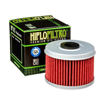 Hiflo Hf103 2017-2021 Honda CRF 250 L Uyumlu Yağ Filtresi