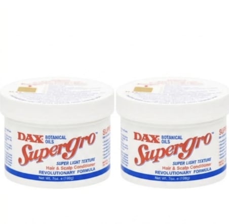 Dax Supergro Yavaş Uzayan Saçlara Özel Saç Bakım Yağı 2 x 198 Gr