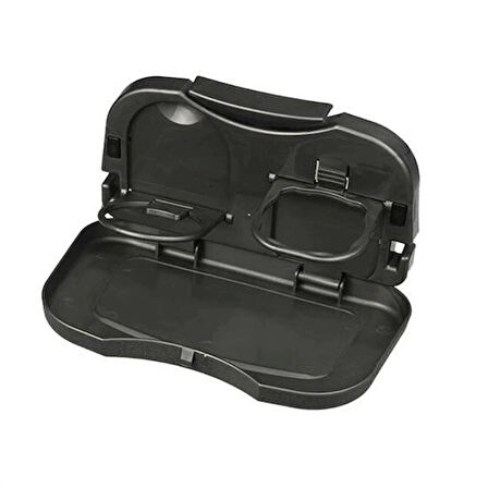 Araba Koltuk Arkası Katlanabilir Tepsi Siyah