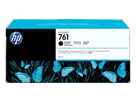 Hp 761 Cm997A Mat Siyah Kartuş Designjet T7100 Eski