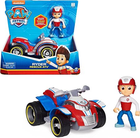 Spin Master Paw Patrol Basic Vehicle -Ryder 6061907 Lisanslı Ürün