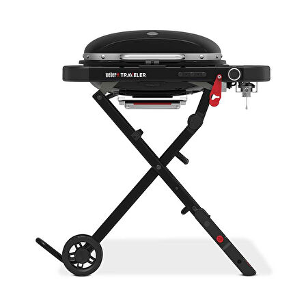 Weber Traveler Compact Gazlı Mangal Siyah - 1500527