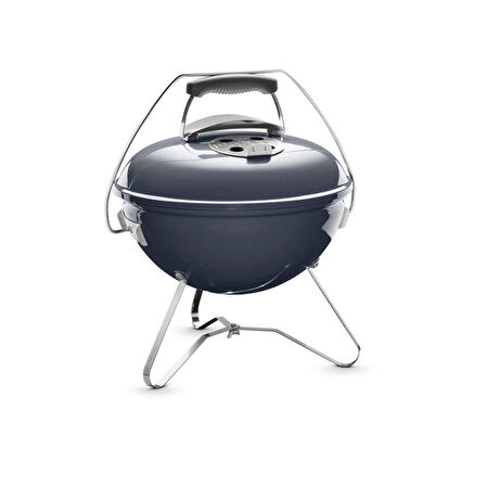 Weber Arduvaz Mavi Kömürlü Mangal Barbekü - Smokey Joe® Premium, Slate Blue - 1126804