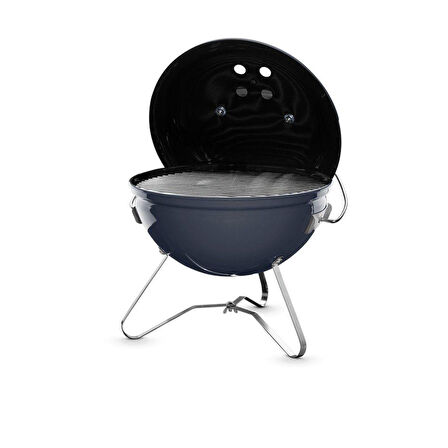 Weber Arduvaz Mavi Kömürlü Mangal Barbekü - Smokey Joe® Premium, Slate Blue - 1126804