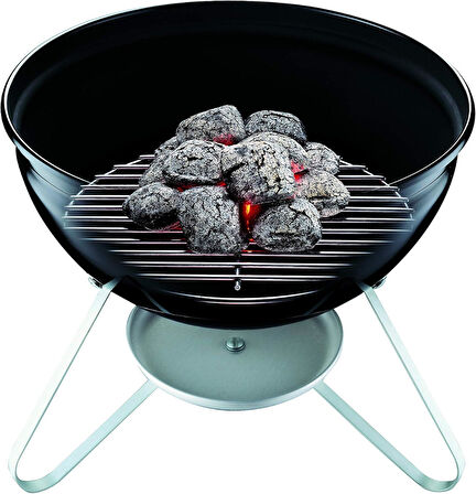 Weber 1123004 Kırmızı Kömürlü Mangal Barbekü - Smokey Joe® Premium, Crimson