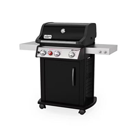 Weber Spirit E-325S Gazlı Mangal Siyah