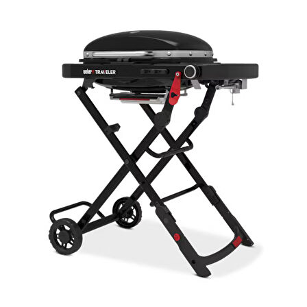 Weber Traveler Compact Gazlı Mangal Siyah