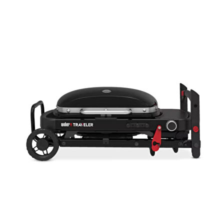 Weber Traveler Compact Gazlı Mangal Siyah