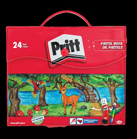 Pritt Pastel Boya Çantalı 24 Renk