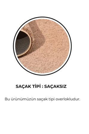 Mabel Kahve Yumuşak Tuşeli Halı | 6 Renk Seçeneği • Kaymaz Taban • Yıkanabilir