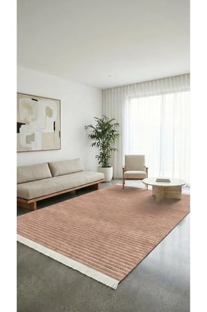 Liora Kilim Vizon Oturma Odası-Salon-Mutfak-Kaymaz Taban-Yıkanabilir-Robot Süpürge-Modern