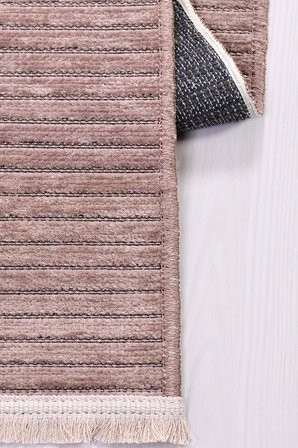 Liora Kilim Vizon Oturma Odası-Salon-Mutfak-Kaymaz Taban-Yıkanabilir-Robot Süpürge-Modern
