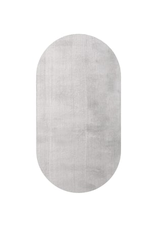 Oval Puffy Yumuşak Peluş Halı |, Kaymaz, Yıkanabilir, Antre, Hol, Mutfak, Makyaj Masası Önü Halısı