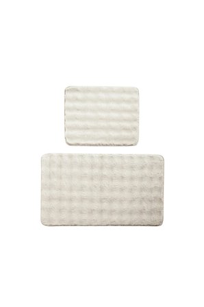 Yuma 2’li Peluş Bubble Banyo Paspas Seti 60x100+50x60 cm Kaymaz Taban, umuşak,Yıkanabilir