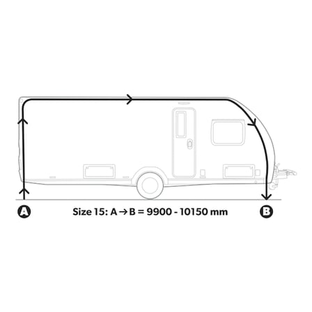 Kampa Residence AIR Tour 15 Şişme Tam Kapama Karavan Çadırı