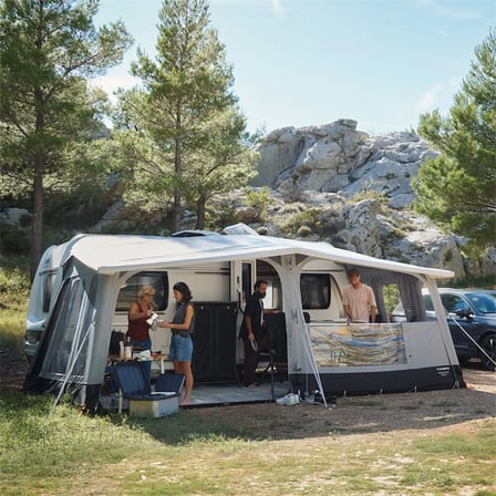 Kampa Residence AIR Tour 15 Şişme Tam Kapama Karavan Çadırı