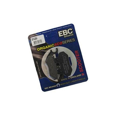 Ebc Sfa264 2008-2015 SYM Fiddle II 125 Uyumlu Ön Fren Balatası Organik Balata