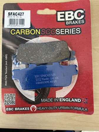 Ebc Sfac427 2007-2014 SYM GTS 250 Uyumlu Arka Fren Balatası Karbon Balata