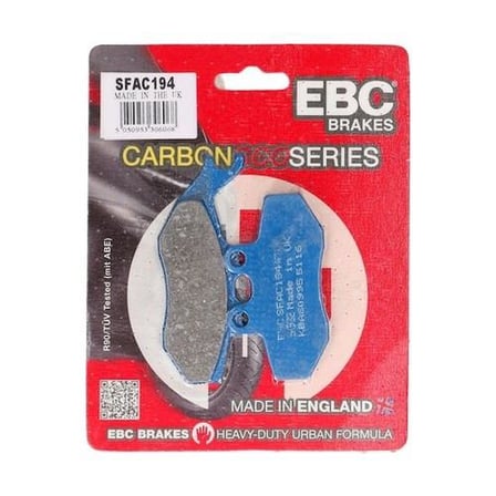 Ebc Sfac194 2003-2009 Vespa GT 200 Uyumlu Ön Fren Balatası (Grimeca Caliper) Karbon Balata