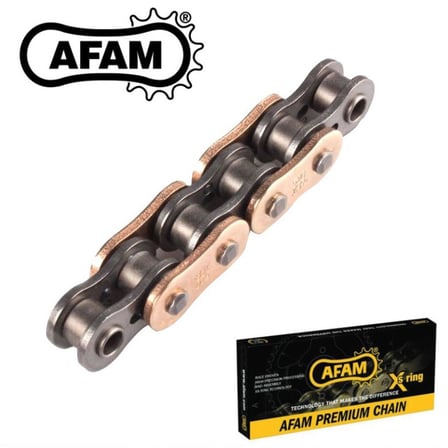 AFAM A520-116Xsr-g 2019-2025 Suzuki V-Strom 250 Uyumlu Zincir Xsr-g Xring Gold (Sarı) Renk
