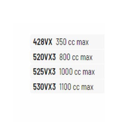 Did 525-122Vx3 2020-2025 Triumph Tiger 900 GT Pro Uyumlu Zincir Vx3 Xring Silver (Gümüş) Renk