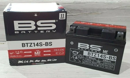 Bs Btz14s-Bs 2020-2024 Triumph Tiger 900 GT Uyumlu Akü Sulu Akü