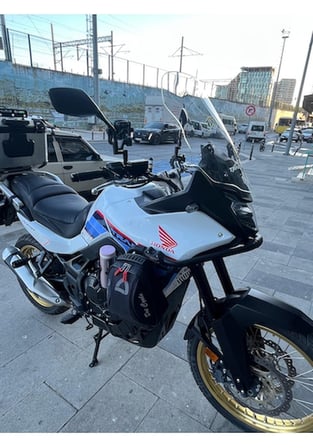 Zeus Motor 23-24 Honda Transalp Xl750 Şeffaf Ön Cam Zeus 51cm Motosiklet Camı