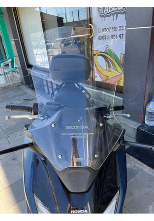 Zeus Motor 21-26 Honda Forza 250 Uzun Ön Cam Şeffaf 63cm Motosiklet Camı
