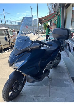 Zeus Motor 21-26 Honda Forza 250 Uzun Ön Cam Şeffaf 63cm Motosiklet Camı