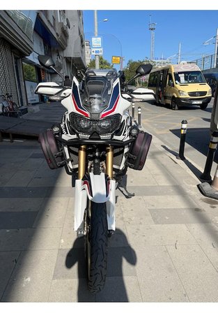 Zeus Motor 2018-19 Honda Africa Twin Adventure Ön Cam Şeffaf 58cm Motosiklet Camı